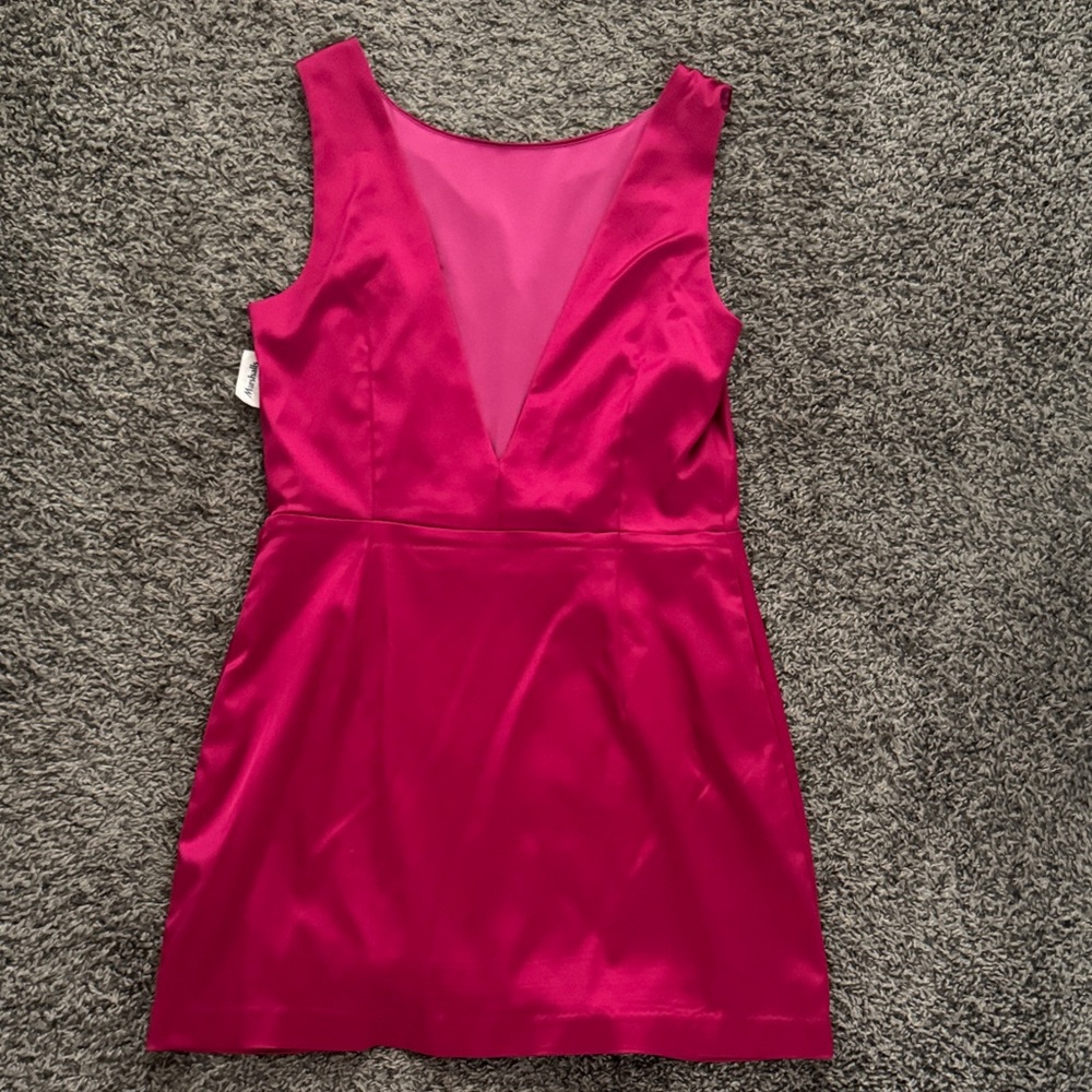 House of Harlow 1960 Fuchsia Mini Dress - Picture 5 of 5
